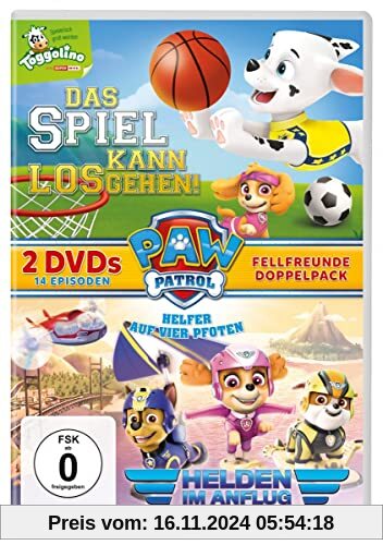 Paw Patrol: Das Spiel kann losgehen & Paw Patrol: Helden im Anflug [2 DVDs]