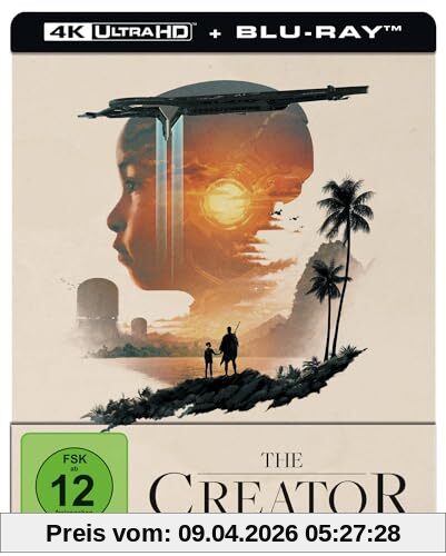 The Creator – Limitiertes Steelbook (4K Ultra HD) (+ Blu-ray)
