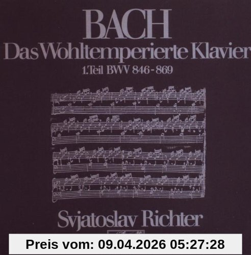 Svjatoslav Richter Das Wohltemperierte Klavier Vol.1