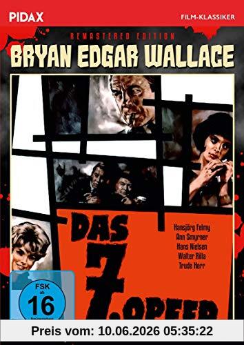Bryan Edgar Wallace: Das 7. Opfer - Remastered Edition / Spannender Gruselkrimi mit Starbesetzung + Bonusmaterial (Pidax Film-Klassiker)