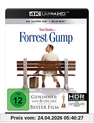 Forrest Gump (4K Ultra HD) (+ Blu-ray 2D)
