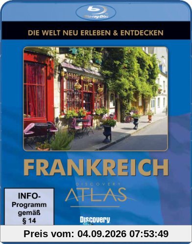 Frankreich - Discovery Atlas [Blu-ray]