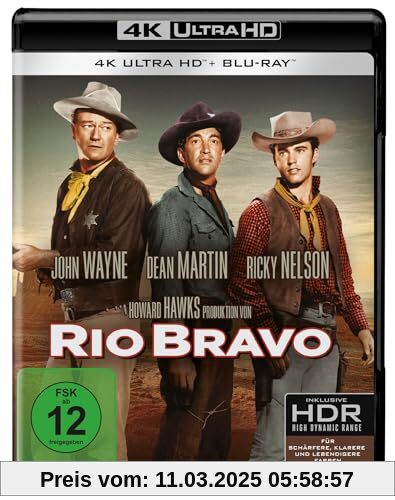 Rio Bravo [4K Ultra HD] + [Blu-ray 2D]