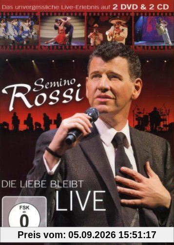 Semino Rossi - Die Liebe bleibt (Live) (2DVD + 2CD)