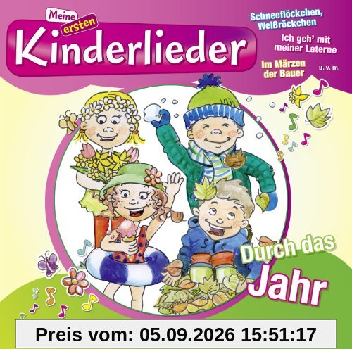 Meine Ersten Kinderlieder-Durch das Jahr
