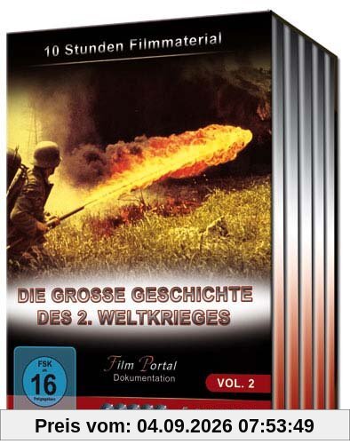 Die große Geschichte des 2. Weltkrieges - Vol. 2 (5 DVD BOX)
