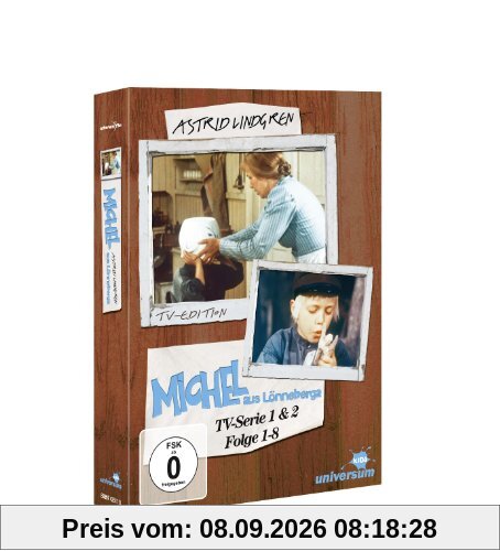 Michel aus Lönneberga - TV-Serie 1& 2, Folge 01-08 [2 DVDs]