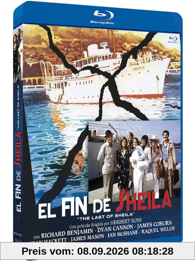 The Last Of Sheila 1973 El Fin de Sheila Blu-ray EU-Import Englisch Tonspur (Kein Deutsche Sprache)
