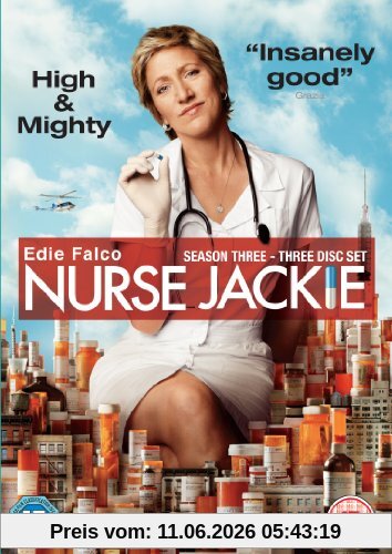Edie Falco Nurse Jackie - Season 3 (Dvd) [Uk Import] (nur Englische Sprache)