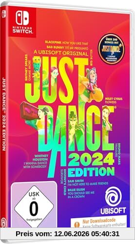 Just Dance 2024 Edition [Nintendo Switch] | Code in Box & Ubisoft Connect