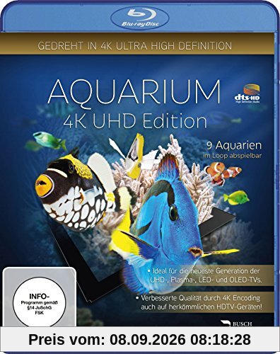 Aquarium 4K UHD Edition (gedreht in 4K Ultra High Definition) [Blu-ray]