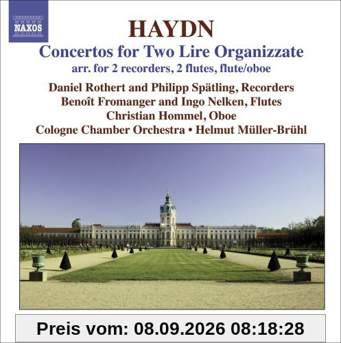 HAYDN: Fünf Konzerte für zwei Lyren In der Bearbeitung für 2 Blockflöten, 2 Querflöten, Flöte/Oboe