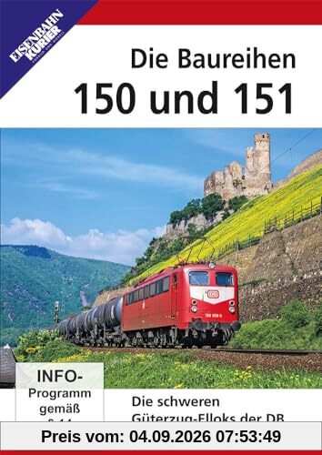 Die Baureihen 150 und 151 - Die schweren Güterzug-Elloks der DB