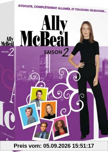 Ally McBeal : intégrale Saison 2 - coffret 6 DVD [FR Import]