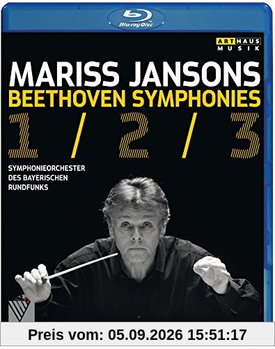 Mariss Jansons: Beethoven Symphonies 1, 2 & 3 [Blu-ray]