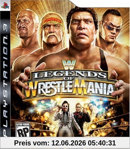 WWE legends of Wrestlemania [FR Import]
