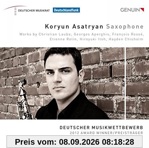 Koryun Asatryan - Saxophone - deutscher Musikwettbewerb 2012 Award Winner