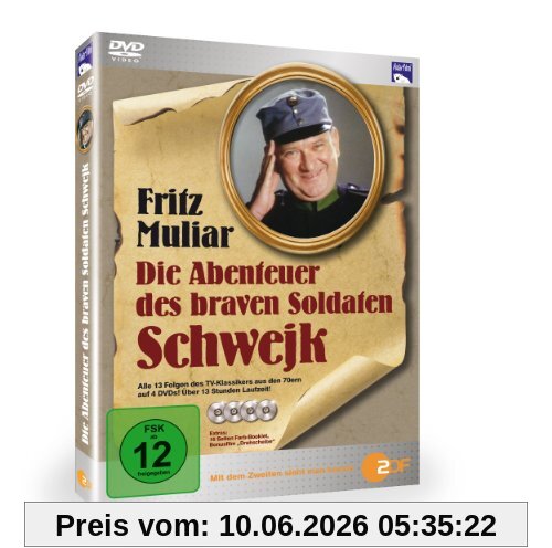 Die Abenteuer des braven Soldat Schwejk [4 DVDs]