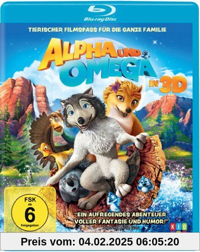 Alpha und Omega in 3D [3D Blu-ray]