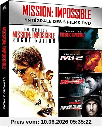 Coffret intégrale 5 films mission impossible [FR Import]