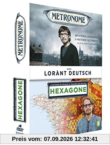 Coffret lorant deutsch 2 documentaires : hexagone ; métronome [FR Import]