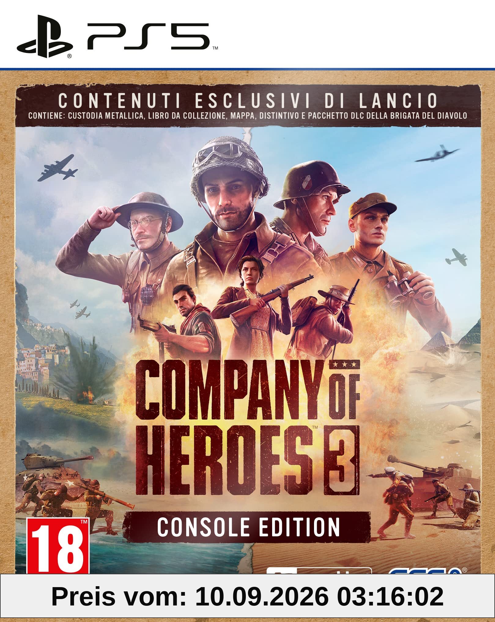 Videogioco Sega Company Of Heroes 3 Console Edition