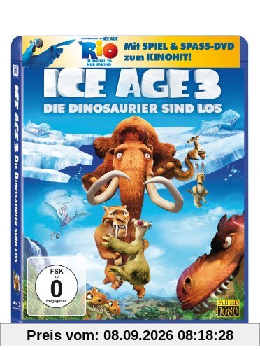 Ice Age 3 - Die Dinosaurier sind los (+ Rio Activity Disc) [Blu-ray]