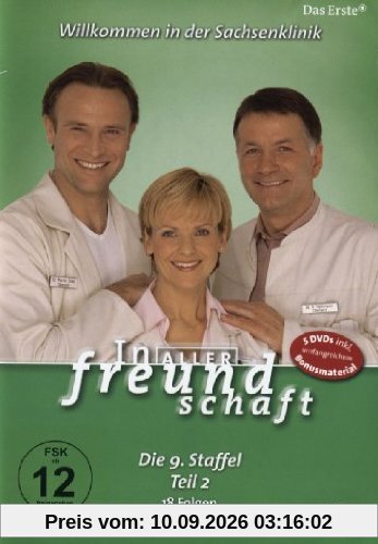 In aller Freundschaft - Die 09. Staffel, Teil 2, 18 Folgen [5 DVDs]
