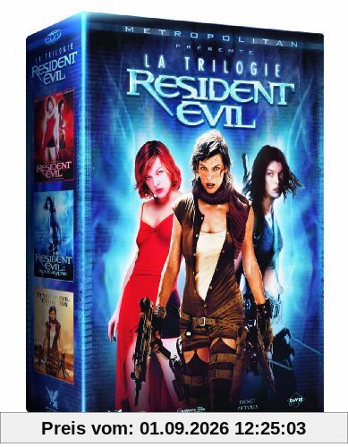Coffret resident evil - trilogie