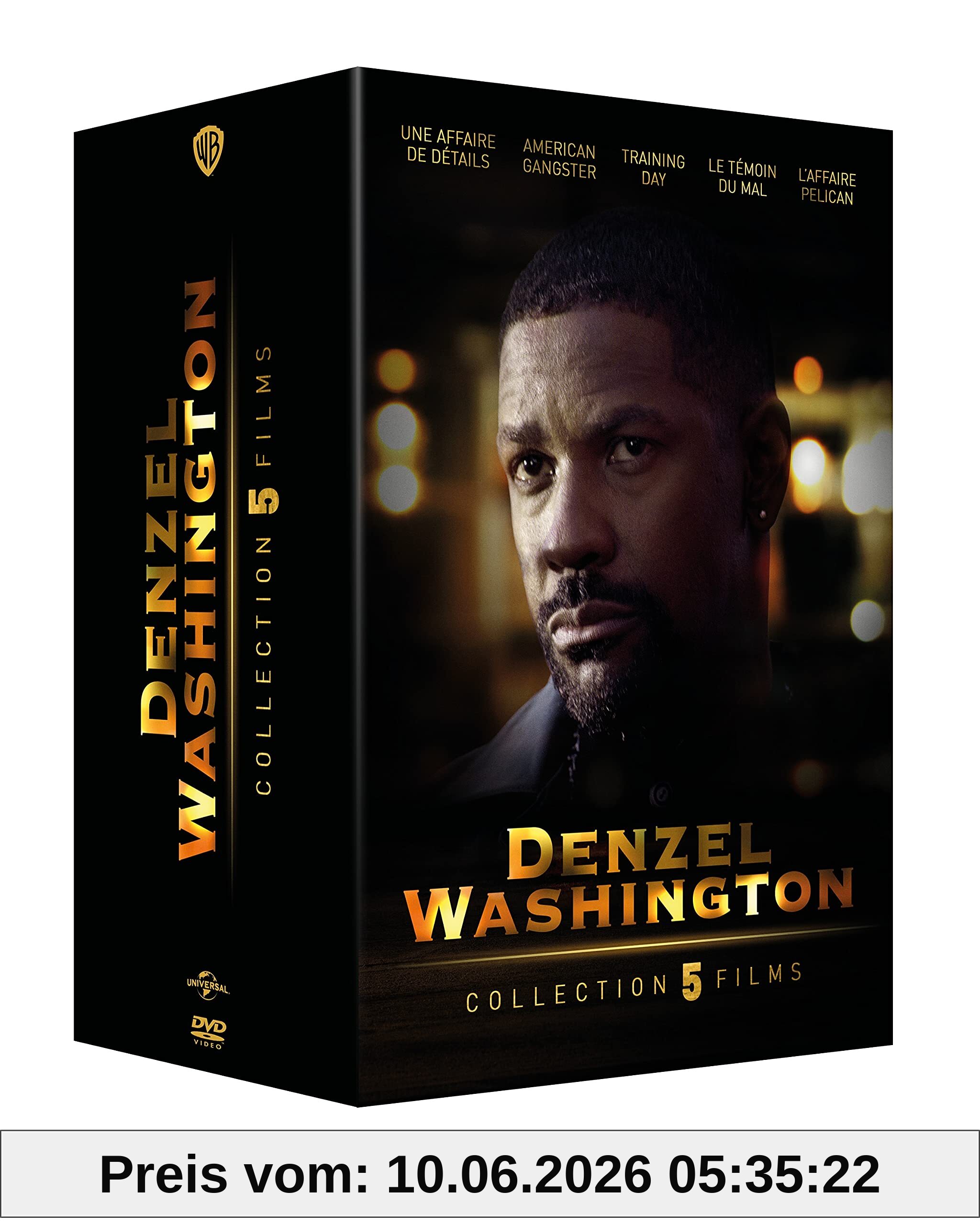 Denzel washington - coffret 5 films [FR Import]