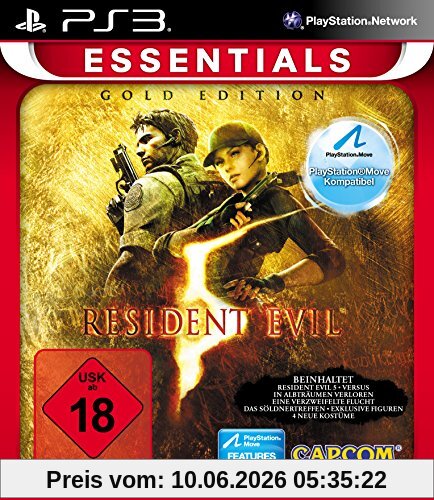Resident Evil 5 - Gold (Move-Edition)  [Essentials]