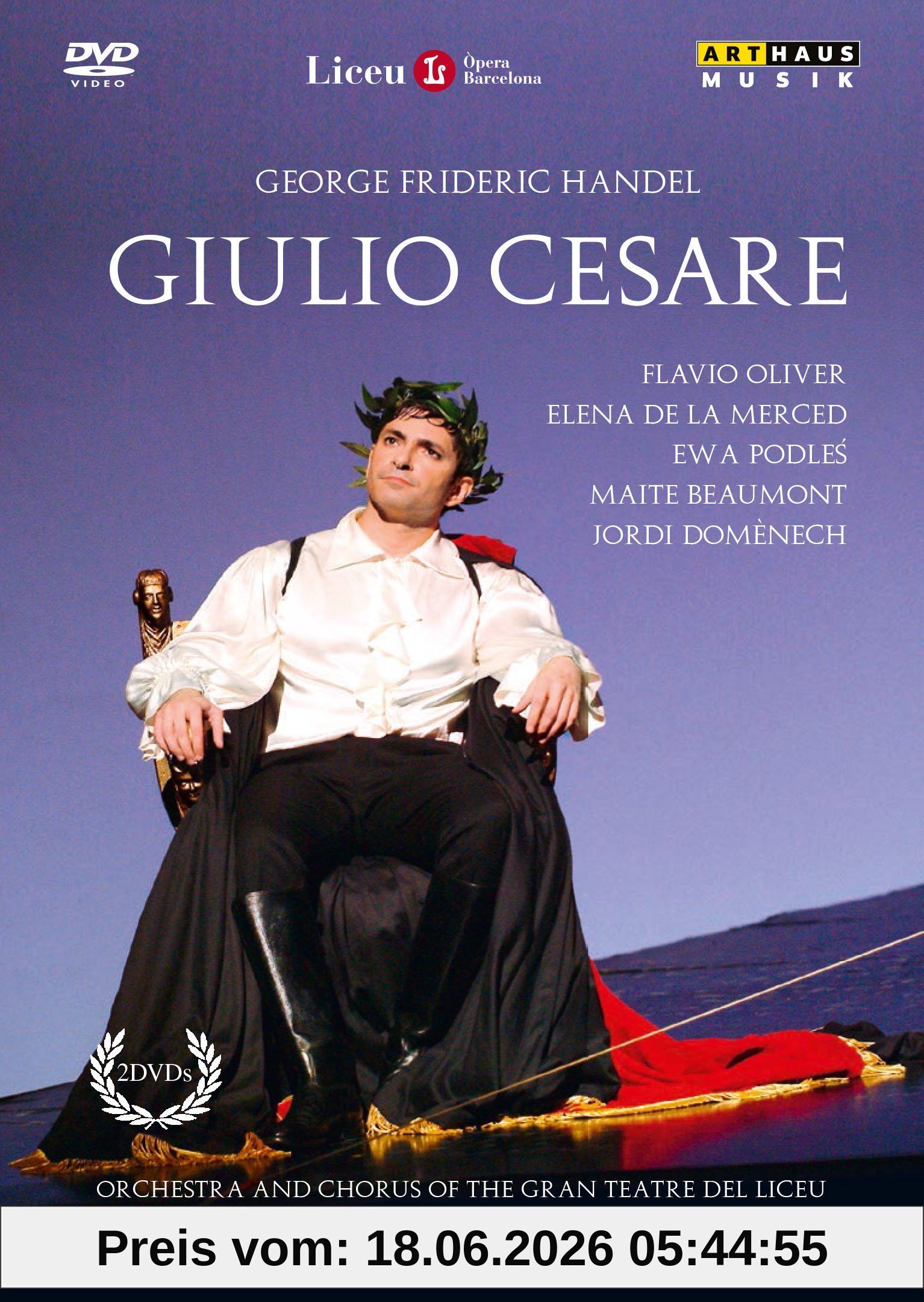 Flavio Oliver Giulio Cesare [Dvd] [2013] [Ntsc]