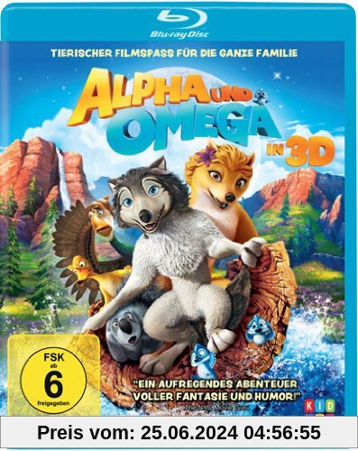 Alpha und Omega in 3D [3D Blu-ray]