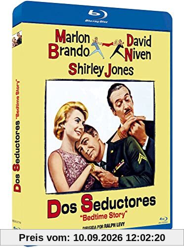 Zwei erfolgreiche Verführer / Bedtime Story / Dos Seductores / I due seduttori 1964 EU Import mit Deutschem Tonspur