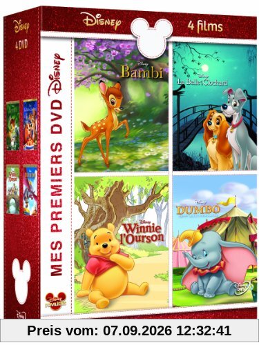 Coffret mes premiers DVD disney 4 films [FR Import]