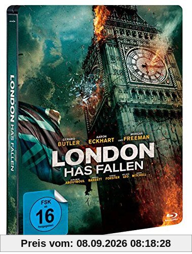 London Has Fallen - Exklusiv Limited Steelbook Edition (Backcover + Innendruck - Deutsche Version) Blu-ray