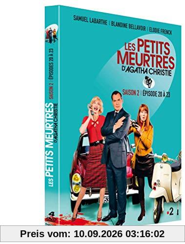Coffret les petits meurtres d'agatha christie, saison 2, épisodes 20 à 23 [FR Import]