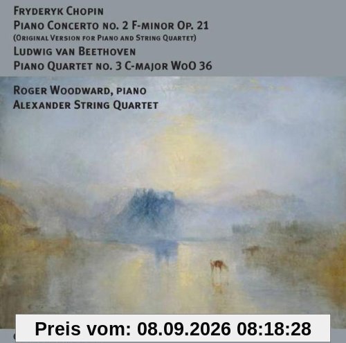 Klavierkonzert Nr. 2 F-moll Op. 21 (Originalversion für Klavier und Streichquartett) / Klavierquartett Nr. 3 C-Dur WoO 36