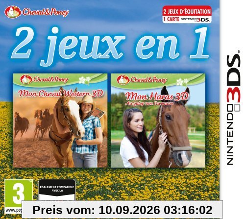 2 jeux en 1: Mon cheval Western + Mon Haras 3D : Au Galop Vers L'Aventure
