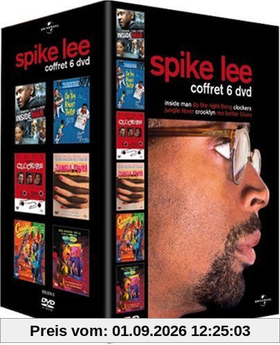 Coffret Spike Lee 6 DVD : Inside man / Clockers / Crooklyn / Do the right thing / Jungle fever [FR Import]