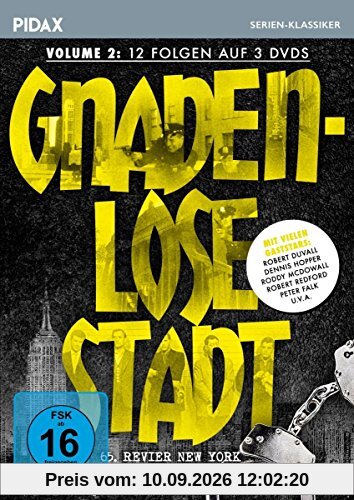 Gnadenlose Stadt - 65. Revier New York, Vol. 2 (Naked City) / Weitere 12 Folgen der starbesetzten Kult-Krimiserie (Pidax Serien-Klassiker) [3 DVDs]