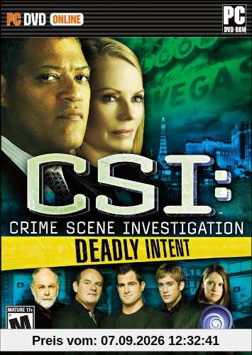 CSI: Crime Scene investigation - Tödliche Absichten
