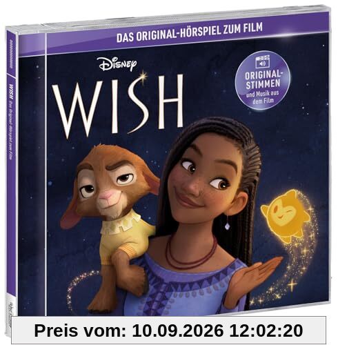 WISH - Hörspiel zum Disney Film 2023 - mit Original-Stimmen und Filmmusik | Disney 100