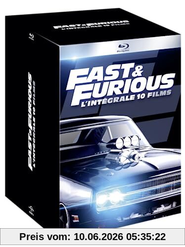 Fast & furious 1 à 10 [Blu-ray] [FR Import]