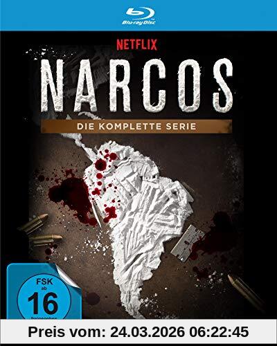 NARCOS - Die komplette Serie (Staffel 1 - 3) [Blu-ray]