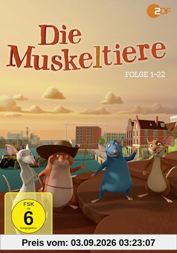 Die Muskeltiere Folge 1-22 [2 DVDs]