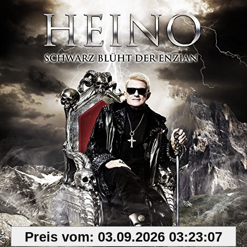 Schwarz Blüht der Enzian