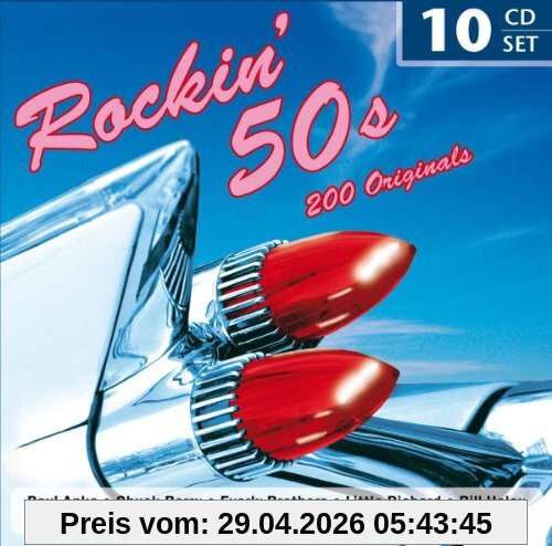Rockin 50's - 200 Originals from Paul Anka, Chuck Berry, Everly Brothers, amo!