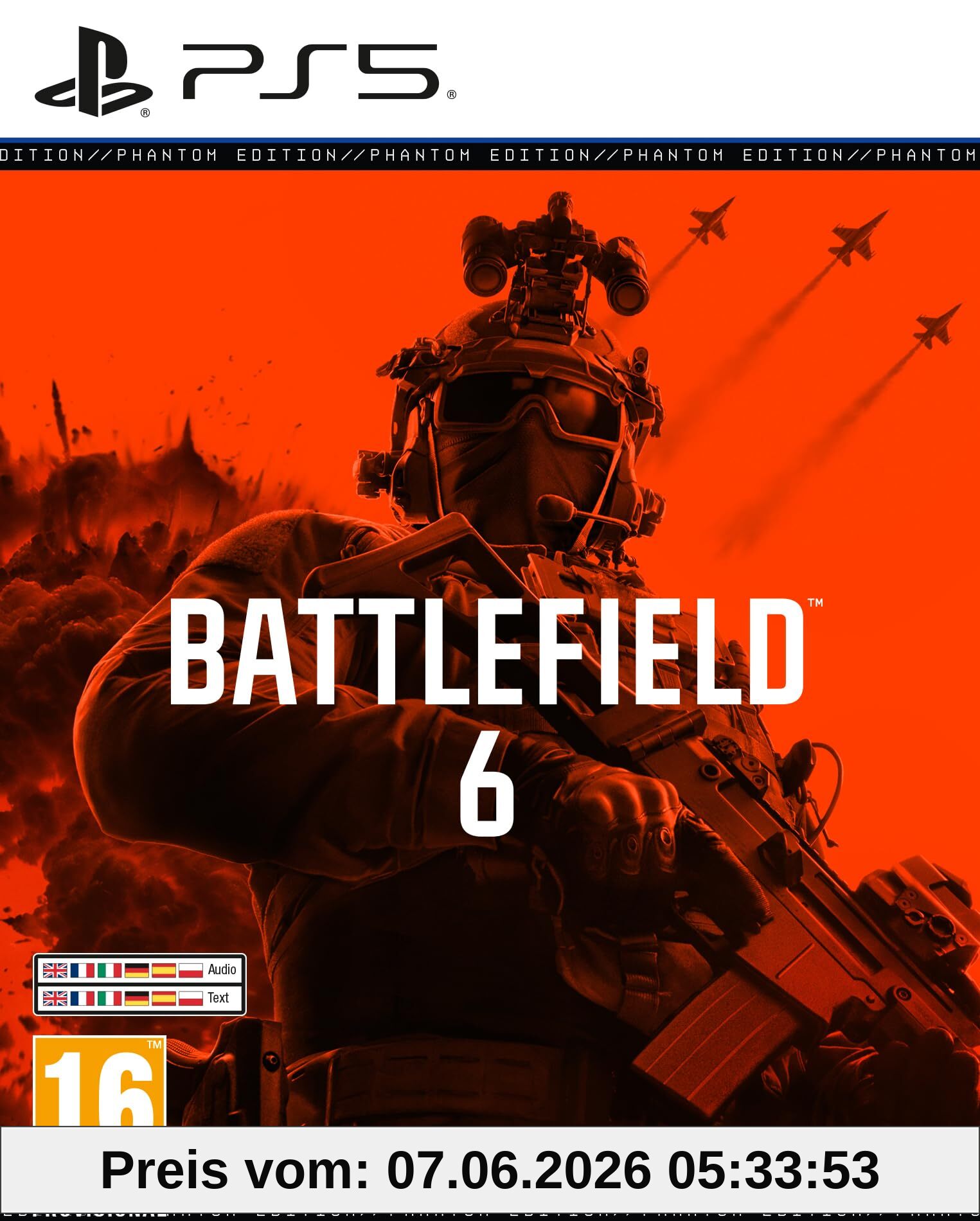 Battlefield 6 Phantom Edition PS5 | VideoGame | Deutsch