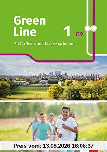 Green Line 1 G9: Fit für Tests und Klassenarbeiten. Arbeitsheft mit Lösungen und Mediensammlung Klasse 5 (Green Line G9. Ausgabe ab 2019)
